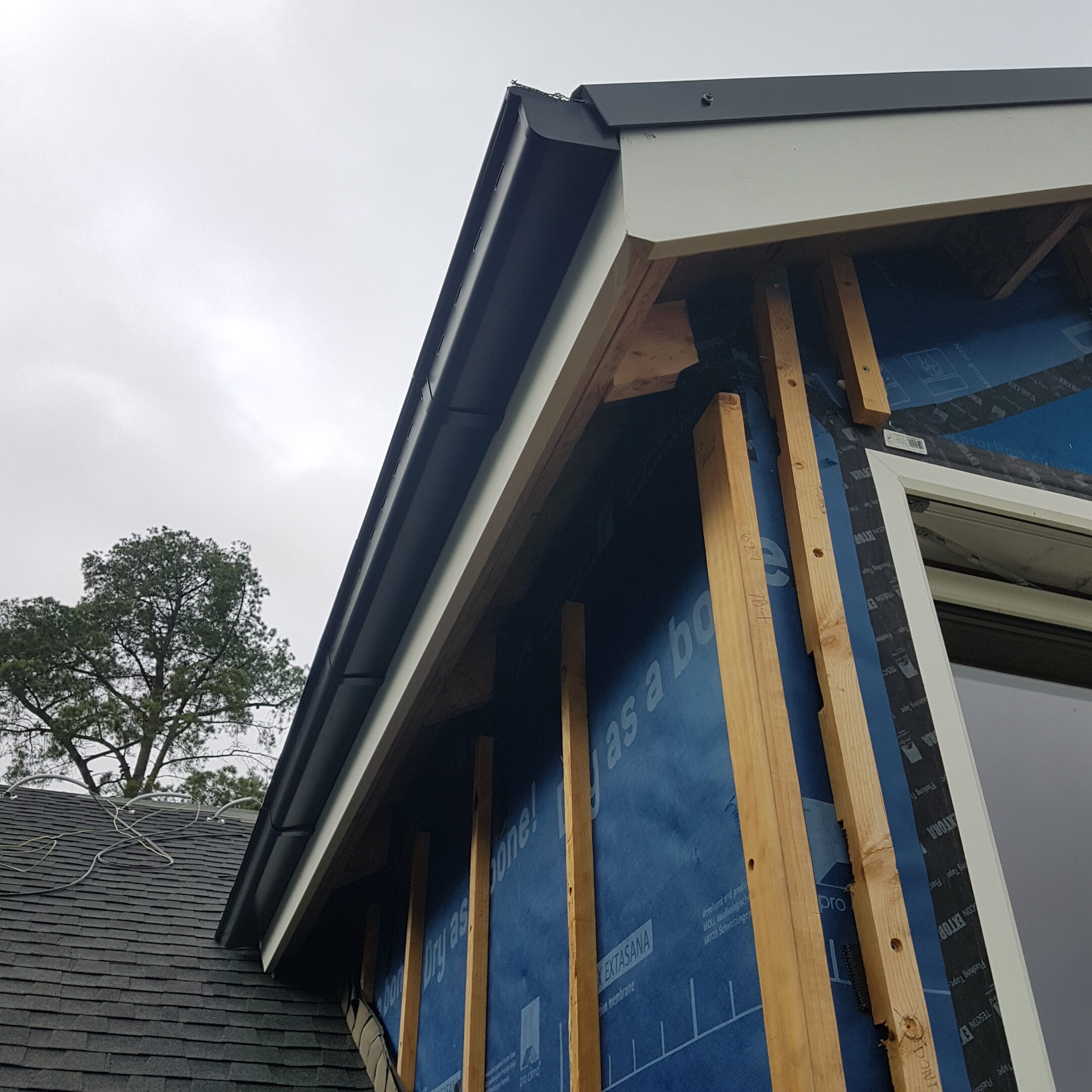 passive house under construction