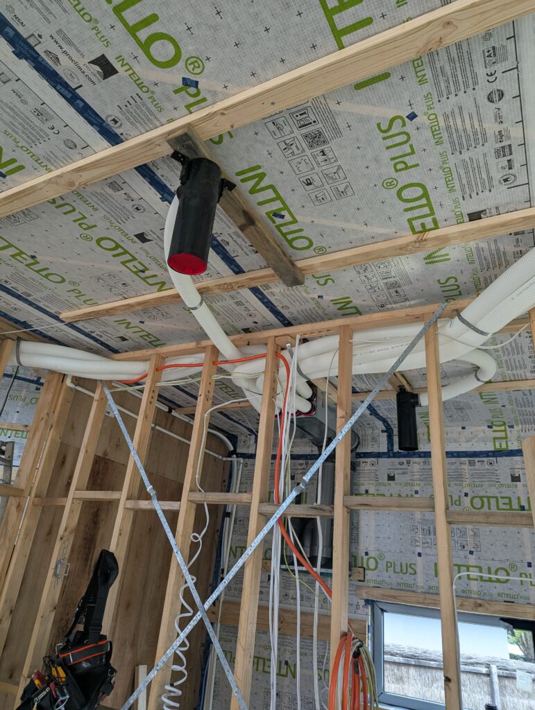 installation of HRV system